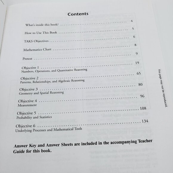 Grade 5 Texas State Testing TAKS Resource 3 Book Set - Picture 4 of 7